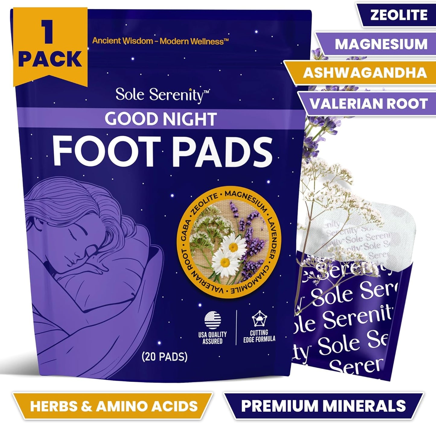 Good Night Sleep Detox Foot Pads